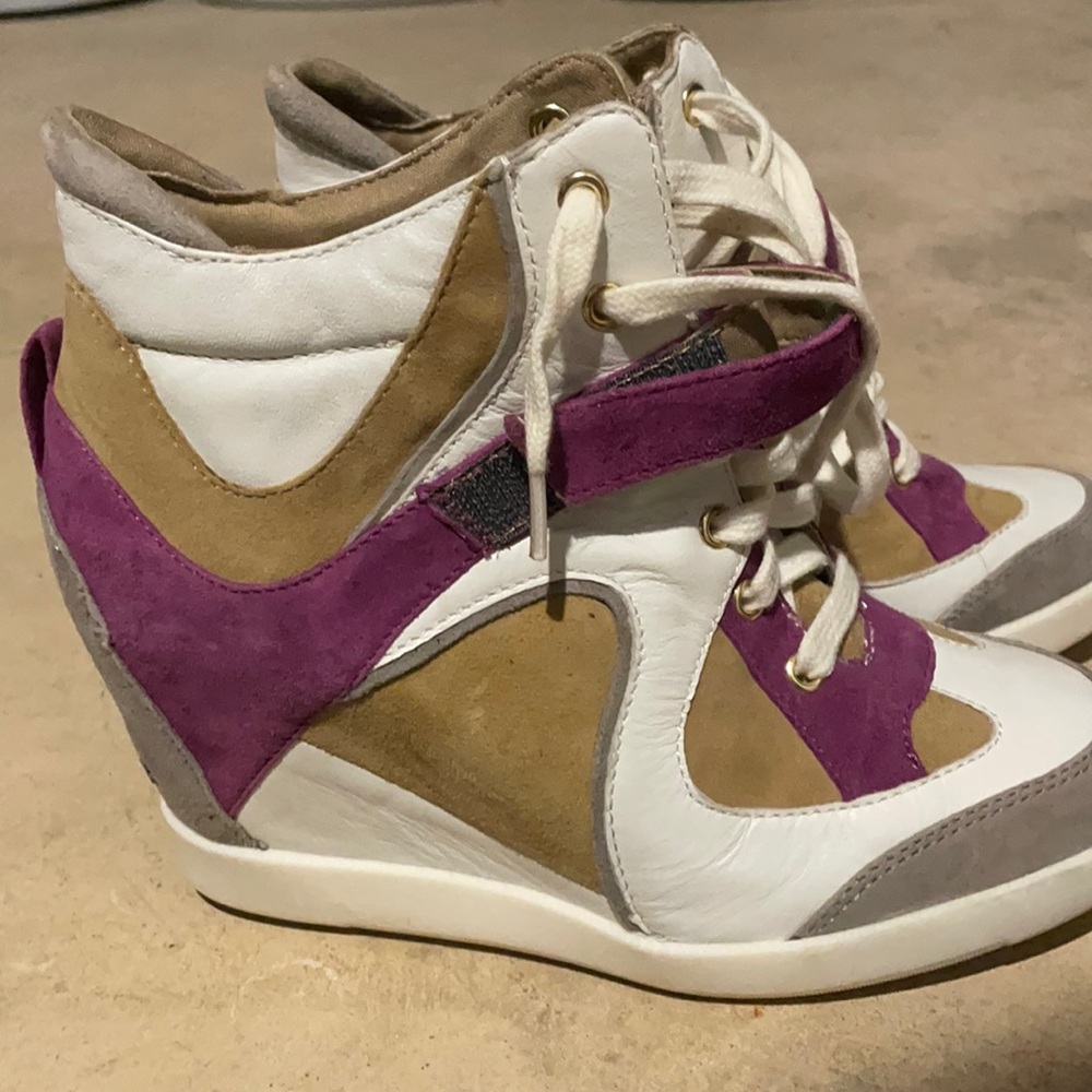 Wedge sneakers